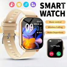 LOMAXFR Smart Watch, Wireless Calling /Dial, Multi -Sport Mode, Calling Reminder And Rejection,Information Reminder,SMS Reminder,Holiday Gifts, Birthday Gifts
