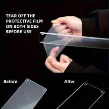Self Installed 1-4 Layers Acrylic Display Frame Paper Cup Perfume Doll Display Frame Transparent Trapezoidal Doll Storage Rack