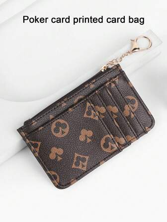 女士超薄PU皮对折钱包 - 多功能信用卡夹和零钱包，带RFID防护，简约纯色零钱包，百搭手拿包，轻薄便携信用卡夹