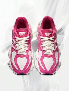 New Balance 9060 Quartz Grey - Pink/Pink - View 3