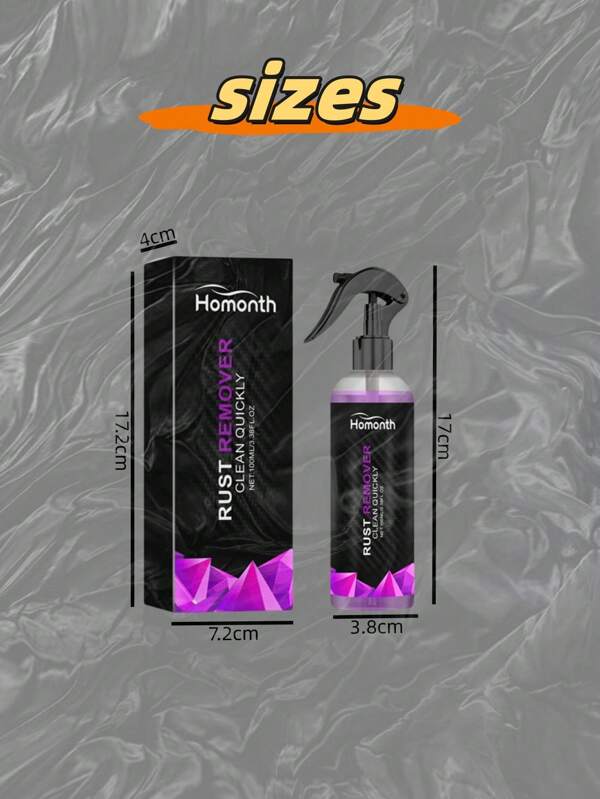 Powerful Car Rust Remover Quickly And Effectively Removes Rust Spots From Automotive Surfaces And Restores Surface Finish
