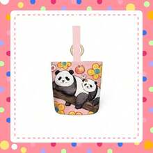 New Retro Rabbit Bucket Bag Small Handbag Mom Bag Going Out Handbag Work Lunch Bag - Huahua - View 3