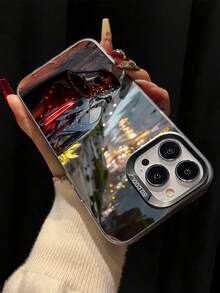 1pc Sports Car Personalized Anti-Knock Phone Case, Compatible With IPhone Apple 16, 15, 14, 13, 12, 11 Pro Max, And Series Waterproof Shockproof Anti-Fall Scratch Resistant,International Version, Not The Domestic Version - Multicolor - View 3
