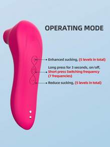 Vibrador de succión clitoriana, estimulación del punto clitoriano, juguete sexual de succión sexy, pequeño aspirador clitoriano, vibrador de succión oral para mujeres adultas, sexual erótico, con 7 frecuencias