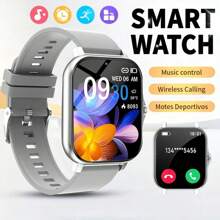 LOMAXFR Smart Watch, Wireless Calling /Dial, Multi -Sport Mode, Calling Reminder And Rejection,Information Reminder,SMS Reminder,Holiday Gifts, Birthday Gifts