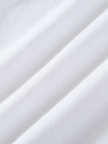 Set de 5 piezas de mamelucos para bebés, monos lindos blancos para bebé/niña con tirantes