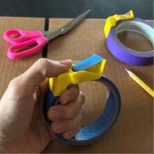 Pequeños protectores de cinta, cortadores de cinta, pintores, artesanos y divisores de cinta