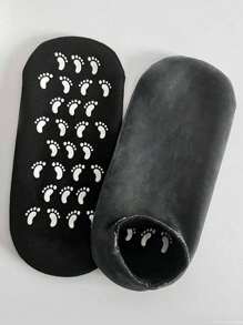 1 Pair Essential Oil Foot Mask, Moisturizing & Softening Cracked Foot Care, Nourishing Foot Gel Leg Warmers