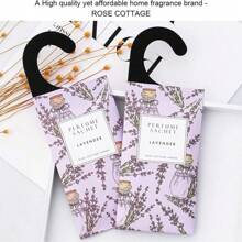 2pcs Oversized Lavender Hanging Wardrobe Deodorizer, Air Freshener With Long Lasting Fragrance, Home Decor
