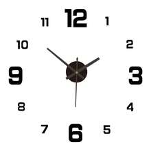 1 Set Of Frameless 3D Acrylic Mirror Wall Clock DIY, For Office, Hotel, Restaurant, School, Home Bedroom Decor, Removable Stickers Sticker Personalised Stickers Wall Decor Wall Stickers Wall Sticker