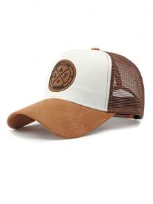 Mesh Breathable Baseball Cap, Round Top, Hard Brim, Summer New Design, Outdoor Running Sports Hat, Fashion Versatile - Patterned Bat Hat - View 13