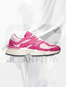 New Balance 9060 Quartz Grey - Pink/Pink - View 2