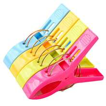 4pcs/8pcs Windproof Plastic Clothes Drying Clip, Multifunctional Anti Slip Clothes Drying Clip