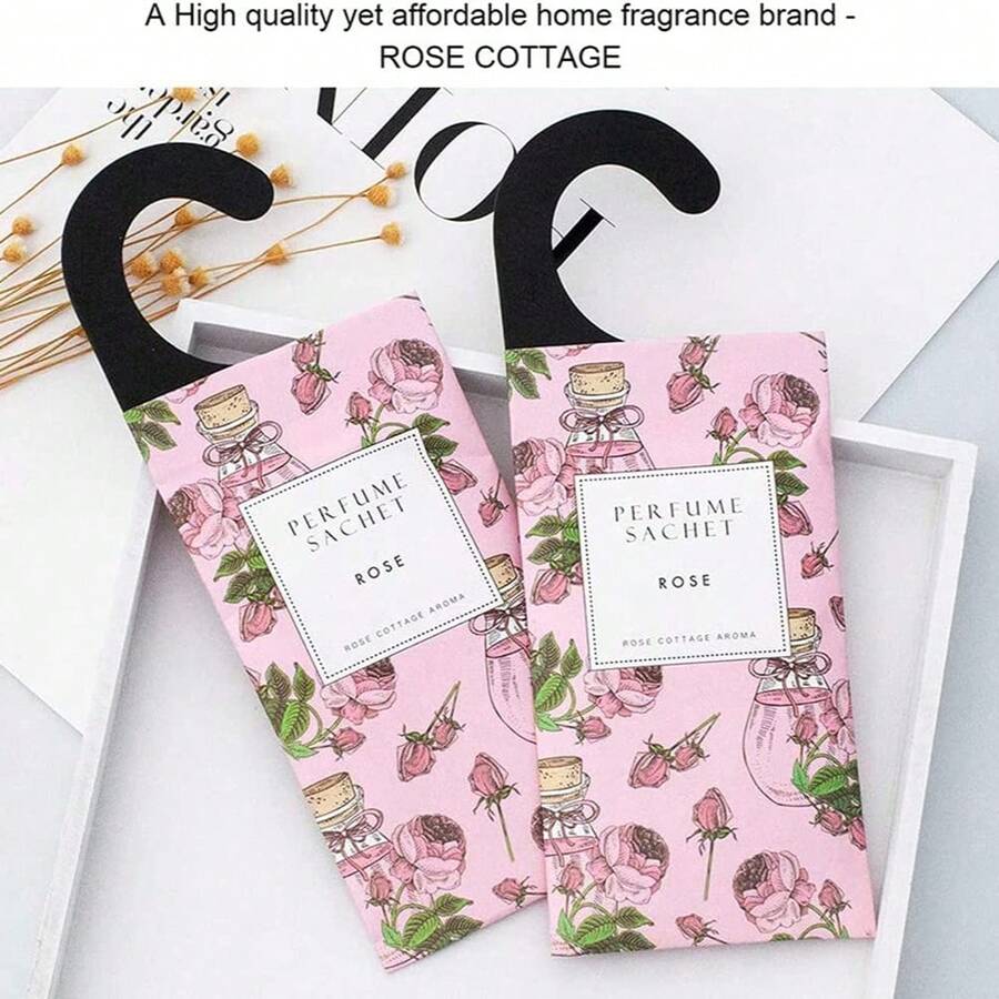2pcs Oversized Lavender Hanging Wardrobe Deodorizer, Air Freshener With Long Lasting Fragrance, Home Decor