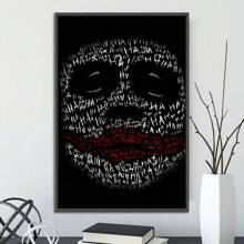 WB 1/15PCS DC Batman The Dark Knight Poster Movie Figures Home Decoration Painting Wall Art Bedroom Cartoons Decor Wallpaper Wall Bedroom Decoration - Frameless