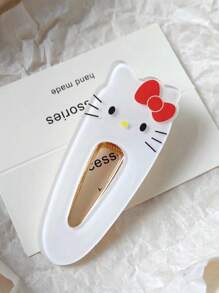 Sanrio 1Pc Hello Kittys Barrettes Cartoon Cute Kuromi Cinnamoroll My Melody Headband Hair Accessories Toys Gifts(Some Parts May Be Random) Back To School