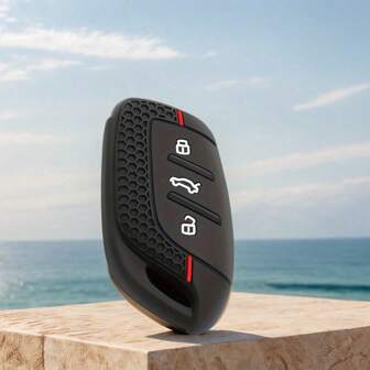 Silikon fjärrnyckelfodral till bilnyckelring, nyckelringshållare, nyckelhattar för MG för ZS för HS för GT för MG4 för MG5 för MG6 för Plus för VE för ZX för EHS för EZS 2022-2024