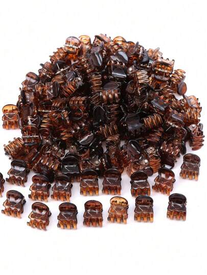 20pcs Mixed Color Mini Hair Clip Is Perfect For Designing Women's Hairstyles And Decorative Headpieces, With A Powerful Grip And Multifunctional Clip For Bangs. (Random Color) Hair Claws Claw Clips Hair Clips Hair Jaw Clip Hair Clamps Hair Clutch Hair Catcher Clip Fall Winter Hair Accessories For Women For Vacation Outfits Woman