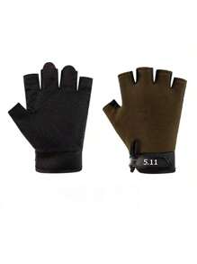 Mănuși tactice de protecție pentru ciclism, mănuși de protecție cu degete, mănuși de protecție pentru adulți, mănuși de antrenament în aer liber, mănuși de fitness, 1 pereche