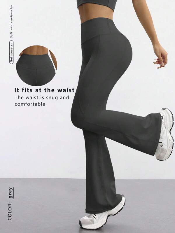 FWH Calças casuais da moda, simples, que levantam o bumbum, estilo pêssego, elegantes, de rua, retrô, emagrecedoras, discretas, luxuosas, alongadoras de pernas, clássicas, simples, de alta qualidade, emagrecedoras, de cintura alta, versáteis, estilo europeu, calças largas para ioga e fitness que tonificam a cintura