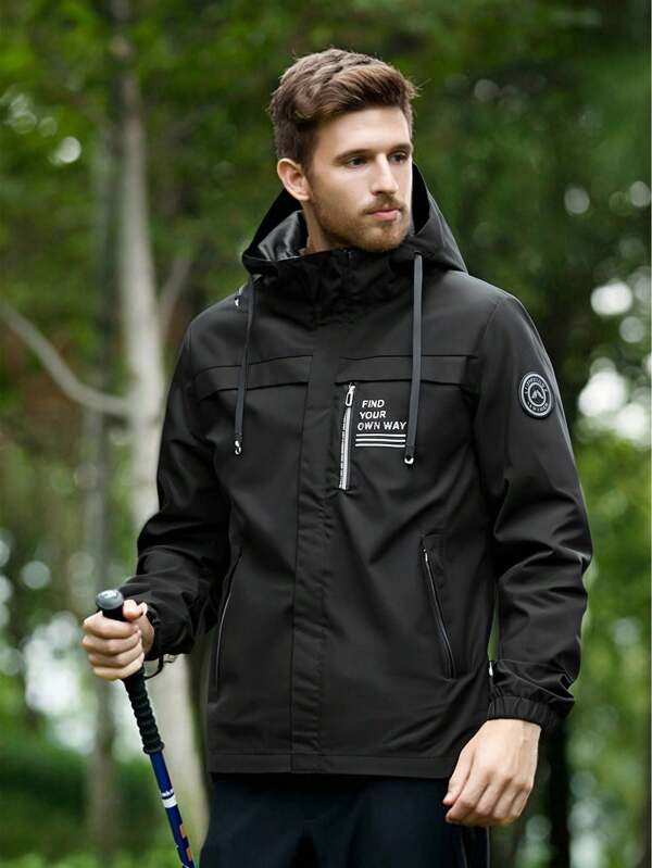 Nueva chaqueta informal de primavera/otoño para hombre, estilo utilitario