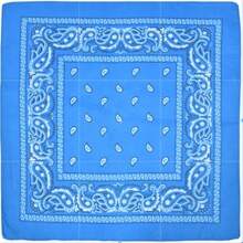 1 szt. Klasyczny retro styl uliczny z nadrukiem orzechów nerkowca Paisley kwadratowy szalik bandana, uniwersalny jako apaszka, opaska na głowę, opaska na nadgarstek, chusta na głowę, opaska na czoło, kieszonkowy kwadrat