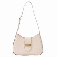 Fashionable Unique Design Dumpling-Shaped Commuter Bag, Shoulder Underarm Bag With Spacious Capacity, Lightweight Durability, And Classic Style - Khaki - View 8