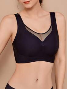 Sujetador minimizador invisible y sin costuras cómodo de una sola pieza para mujeres, con elevación y soporte, de estilo delgado, adecuado para busto grande y pequeño