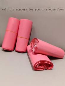 10/20 pezzi buste regalo con adesivi rosa di ringraziamento, buste per spedizioni multifunzionali, buste regalo di alta qualità per regali, abiti, scarpe, adatte per feste, matrimoni e packaging per piccole imprese