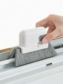 1PC Window Gap Cleaning Brush, Window Gap Track Cleaning, Dead Corners, Window Strip Painting Gray