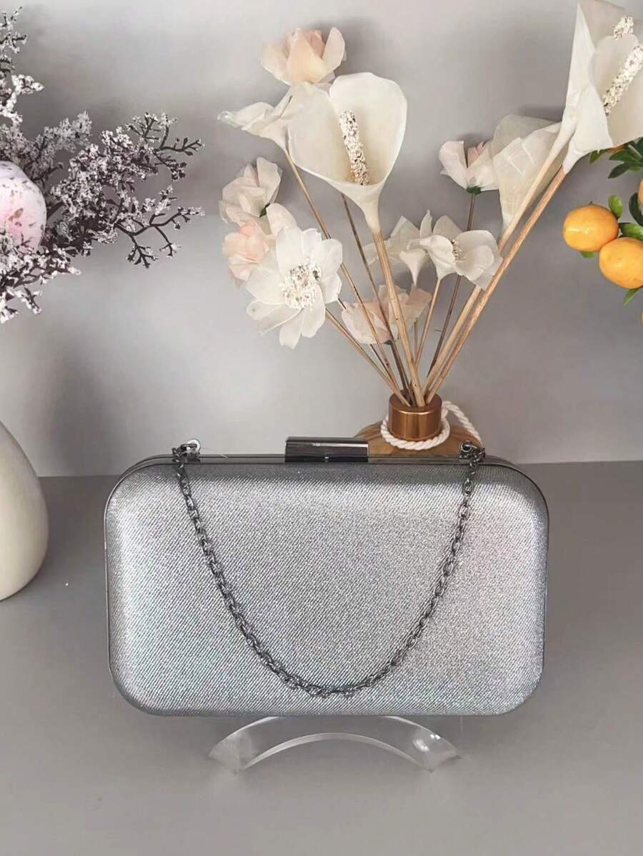 Women Glitter Crossbody Bag/Wallet For Party/Banquet/Wedding WT168-173 - 灰色 - 查看 1