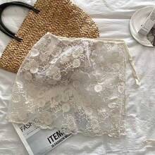 1 件系带荷叶边短款腰部配饰，可搭配牛仔裤、裙子、连帽衫、紧身裤、围裙 - 彩色 - 查看 10