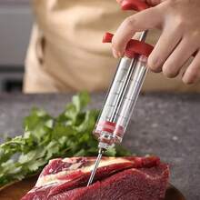 Injector,Injector Syringe 1 Stainless Needles, Red - Multicolor - View 1