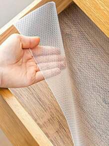 1 Roll Daisy Shelf Liner For Kitchen Cabinets,Non-Adhesive Drawer Liner,Non-Slip Refrigerator Liner,EVA Waterproof Fridge Pad Cupboard Mat Easy Placemats.