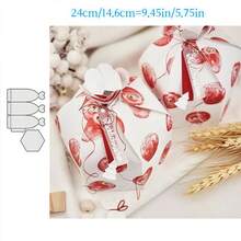 2025 New Arrival 3D Folding Envelope Gift Box Metal Cutting Dies For DIY Scrapbooking Card Making Stencils Photo Albums - Silver - View 13