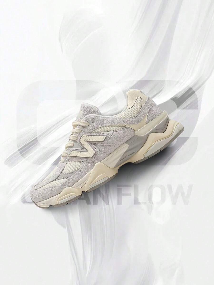 New Balance 9060 Quartz Grey - Quartz Grey/Team Cream/Sea Salt - View 1