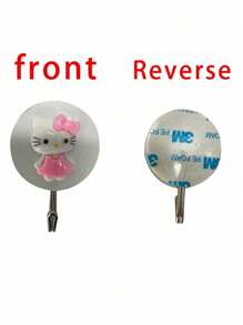 Sanrio 1Pc Hello Kittys Cartoon Hook Kawaii Dormitory Bathroom Hanger Towel Multifunctional Wall Decoration(Some Parts May Be Random)