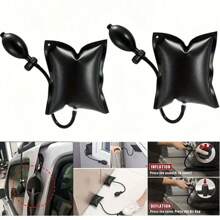 Auto Entry Safety Kit With TPU Air Pump Wedges, Emergency Unlock Tools, And Inflatable Shim For Fast, Adjustable Inflation And Simplified Operation - 2 Wedges And Pump Set