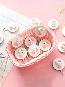 Sanrio 1Pc Hello Kittys Cartoon Hook Kawaii Dormitory Bathroom Hanger Towel Multifunctional Wall Decoration(Some Parts May Be Random)