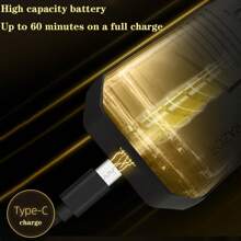 VGR VGR Shaver Electric Mini Portable Household Razor Plastic Rechargeable Travel Finishing Shaving Machine For Men V-375