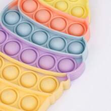 Colorful Ice Cream Bubble Stress Relief Fidget Toy, Popular Bubble Popping Toy For Adults And Kids, Party Game Decor Gift For Christmas, Halloween, Relaxation Toy, Fun Pushing And Fashionable Game For Children And Grown-Ups