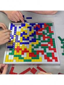 Intellectual Puzzle Blokus Board Game English Version Party Games For Family Game 2 Player/4 Player Set - Multicolor - View 10