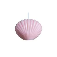 1pc Pearl Shell Scented Candle, Suitable For Wedding Decor, Romantic Candlelight Dinner, Holiday Decoration, Available In Multiple Colors & Sizes