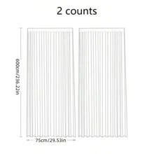 2pcs 6m White Chiffon Archway Fabric, Wedding Archway Fabric, Birthday Party Background Decoration, Polyester Romantic Party Decoration For Wedding, Wedding Party Bridal Shower Decor Room Decoration Supplies, Suitable For Wedding Archway, Stair Fence Decor, Chair Back Decoration, Sheer Mesh Door Curtain, Gauze Table Runner, Table Cover, Banquets Party Supplies