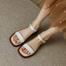 Stylish Brown Sandals, Small For Summer, Stylish And Small Soles, Suitable For Dating, Parties And Vacations
