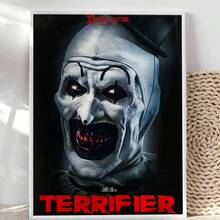 1PC Classic Movie Art The Clown Poster Sticker Coffee House Bar Home Decor Figures Home Decoration Painting Wall Art Bedroom Cartoons Decor Wallpaper Wall Bedroom Decoration - Frameless - Multicolor - View 33