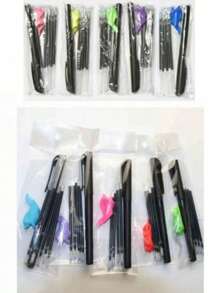 1 Set Includes: 1 Notebook, 1 Pen, 1 Pencil Grip, 5 Refills, 1 Pen Holder - English Handwriting Practice Book With Writing Tools, English Calligraphic Alphabet, Reusable Word Sheets. Hengshui Practice Notebook For High School Students, High Exam Scoring Essays, High School English Pen, Hengshui English Practice Copybook (Random Color/Style) - Christmas, New Year Gift