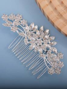 1 件优雅梅花设计新娘发梳，适合婚宴