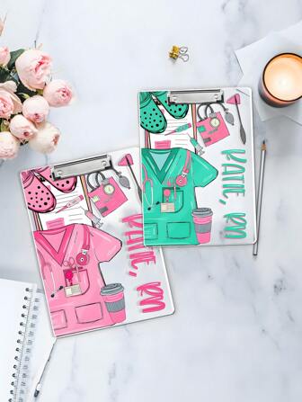Gepersonaliseerde cadeaus voor verpleegkundigen, gepersonaliseerd klembord voor verpleegkundigen - 2 stijlen, klembord voor verpleegkundigen met naam, nieuw cadeau voor verpleegkundigen, cadeau voor afstuderen verpleegkundigen, cadeaus voor medisch assistenten, terug naar school, schoolbenodigdheden