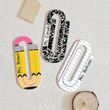 Personalized Teacher Gifts, Custom School Teacher Paperclip Bookmark With Name ,Teacher Appreciation Acrylic Bookmark, Paperclip Bookmark Gift For Teacher, Teacher Appreciation.,Multi-Functional, ,Ornamental,Reusable,Exquisite,Stylish,High-Quality,Colorful,Modern,Custom,Personalized,Unique,Ideal Gifts For Him,Ideal Gifts For Her,Boyfriend,Dad,Girlfriend,Mom,Family,Friends,Tea Room,Home,Garden,Office,For Anniversaries,For Valentine's Day,For Mother's Day,For Birthdays,For Father's Day,For Graduation,For Weddings,For Housewarming,Home & Living,Haunt Your Home,Souvenirs,Reusable,Adorable,High-Quality,Elegant Living,Artful Living